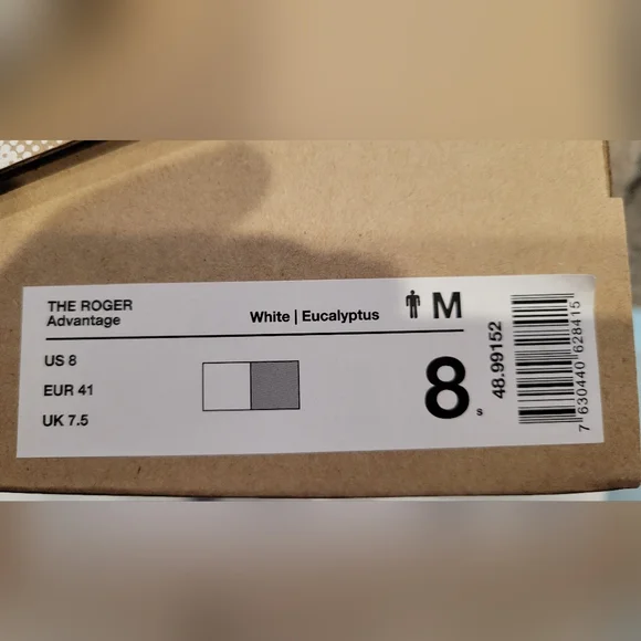 On Running White and Green Men's Sneakers